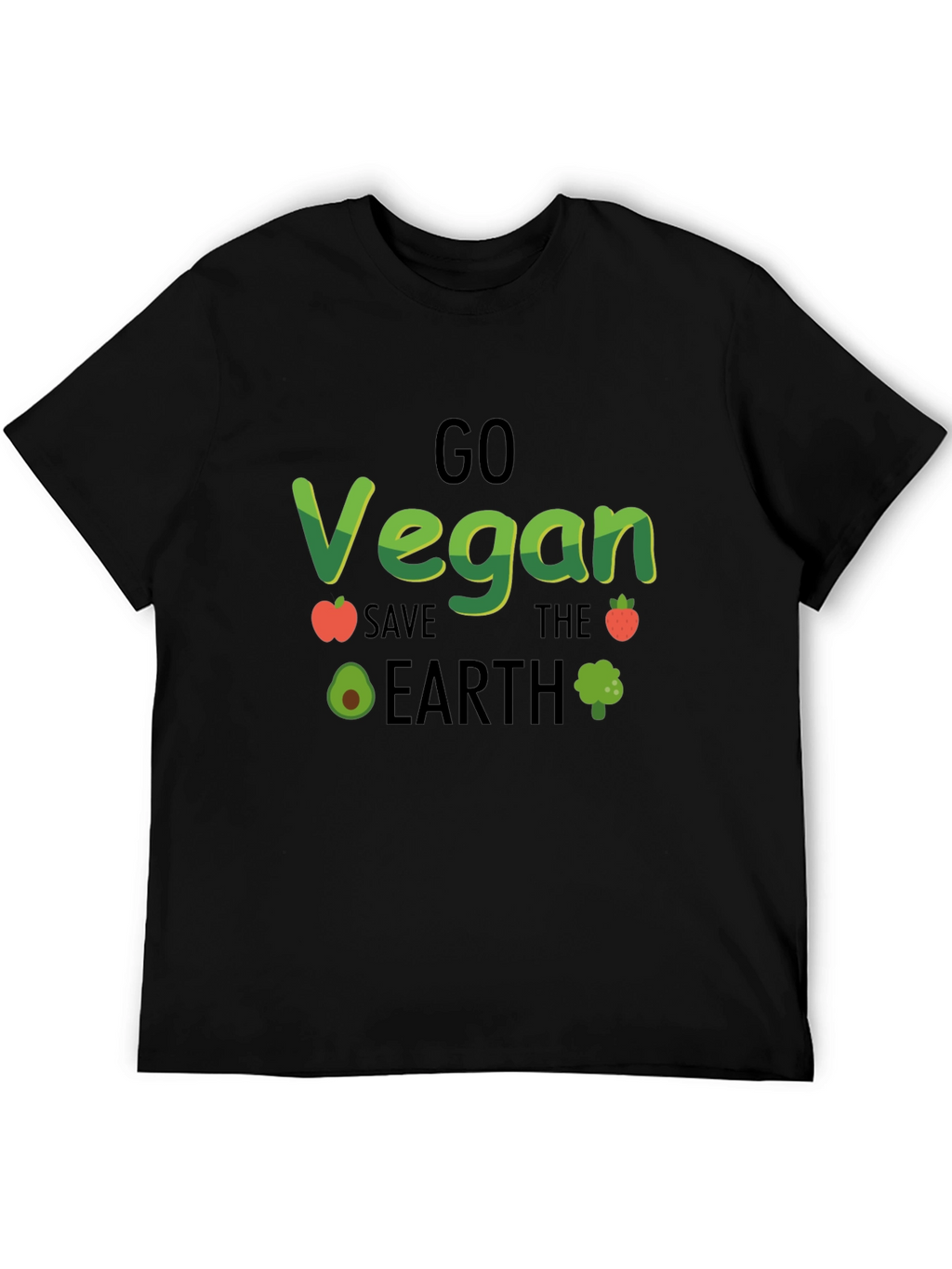 Go Vegan Save The Earth T-Shirt
