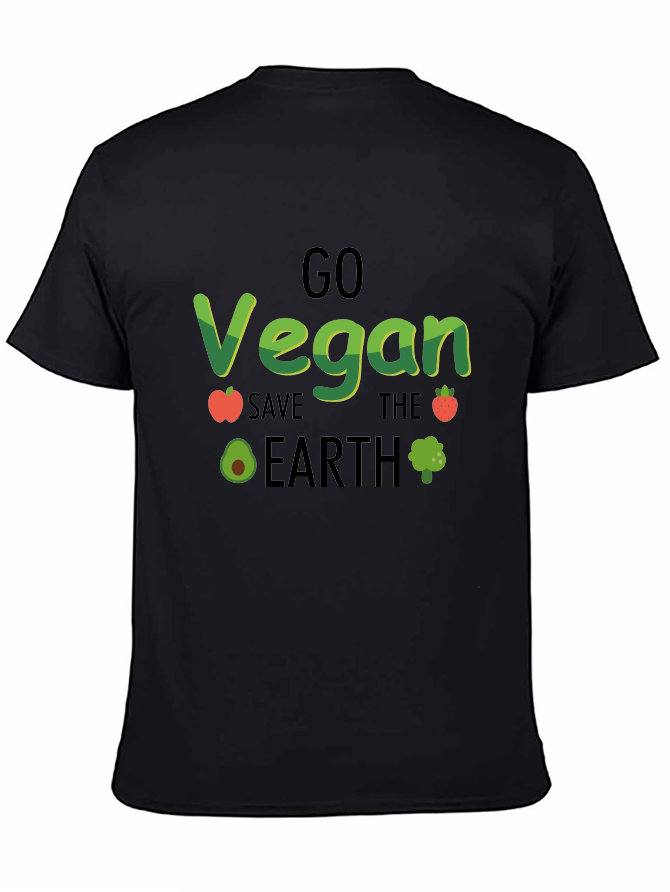 Go Vegan Save The Earth T-Shirt