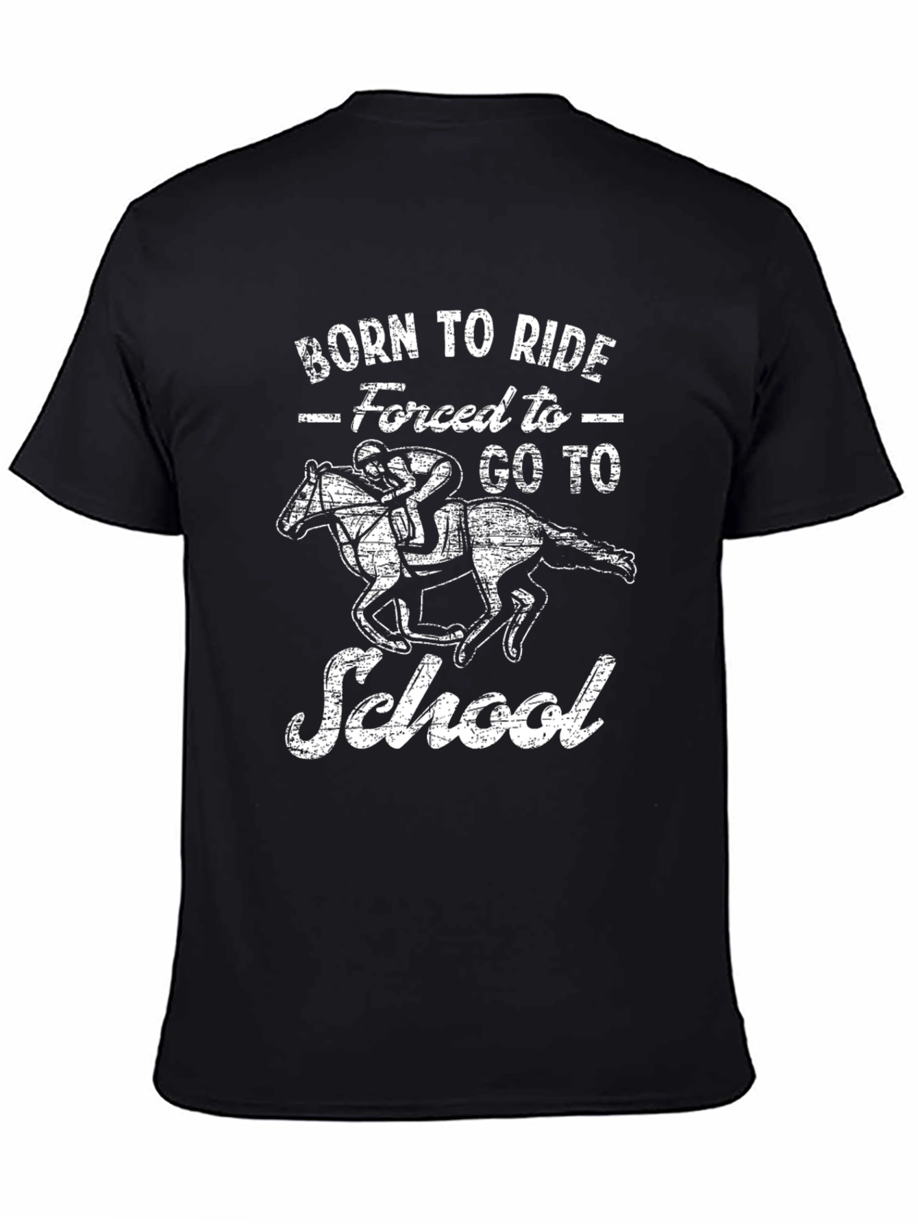 Born to Ride T-Shirt - Equestrian Horse Lover Tee