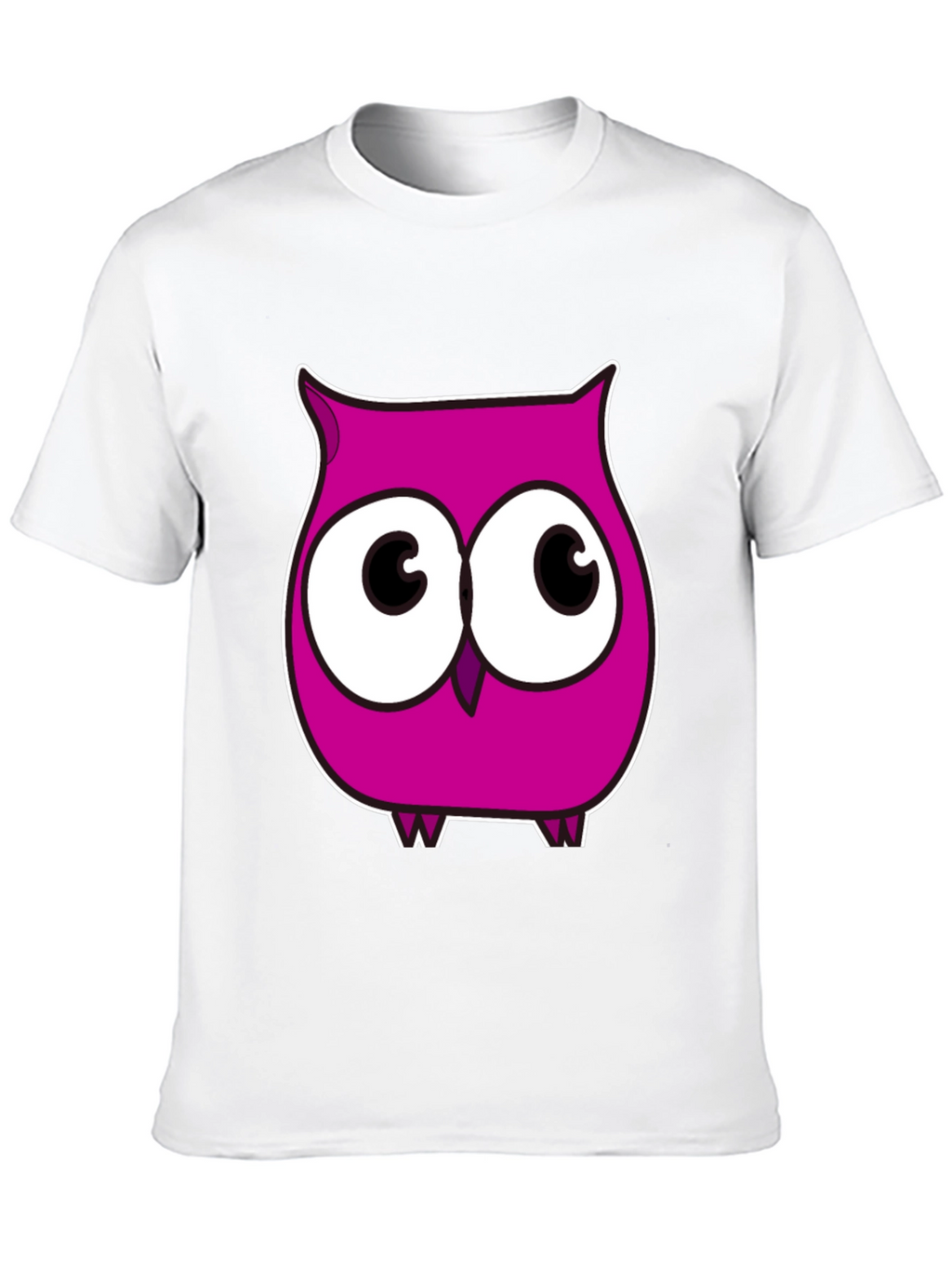 Cartoon Owl Graphic Tee - Fun and Unique!