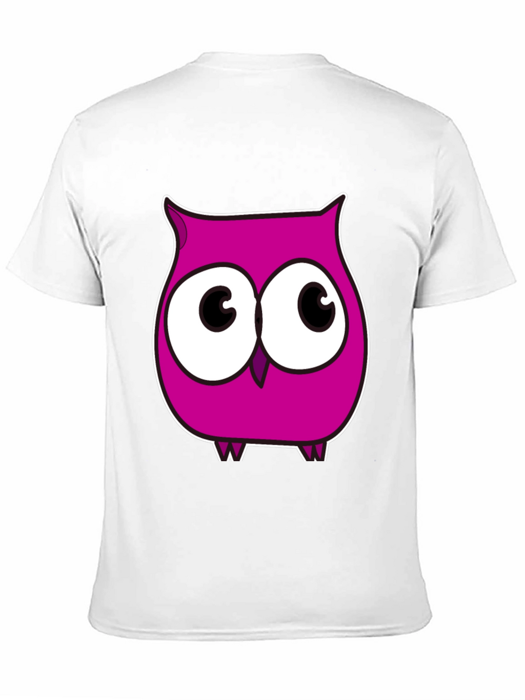 Cartoon Owl Graphic Tee - Fun and Unique!