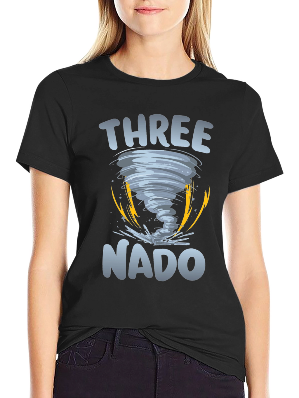 Three-nado Birthday T-Shirt - Weather Themed Party
