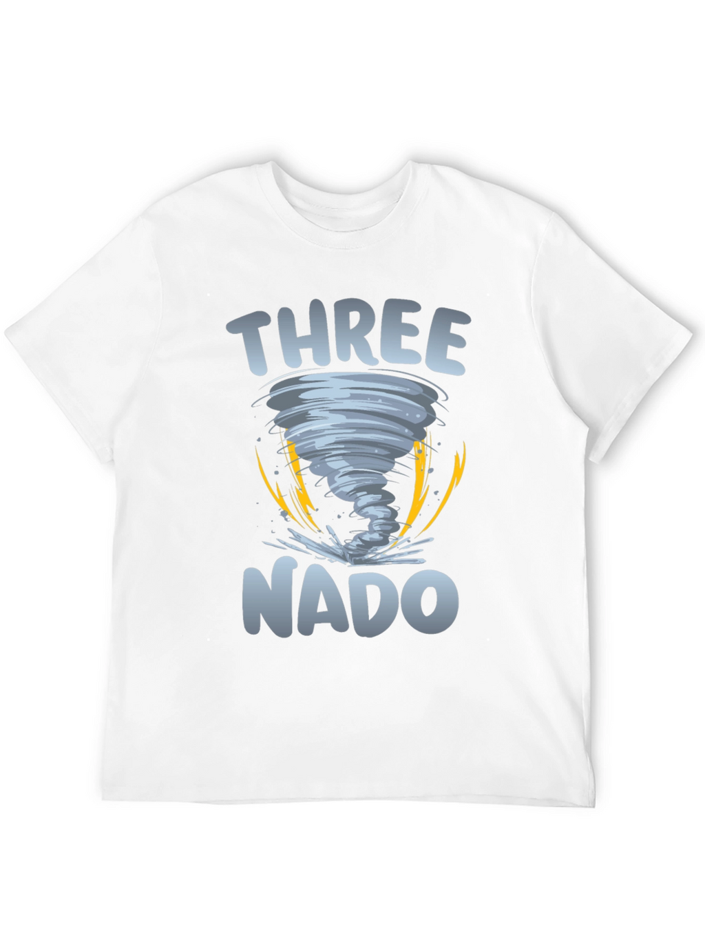 Three-nado Birthday T-Shirt - Weather Themed Party