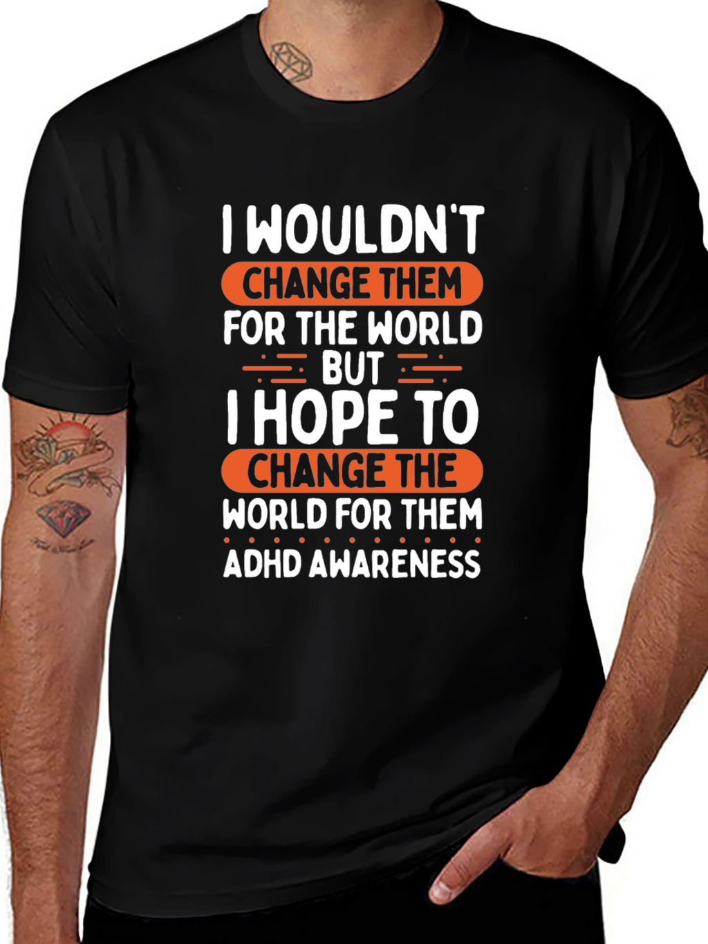ADHD Awareness T-Shirt - Change The World