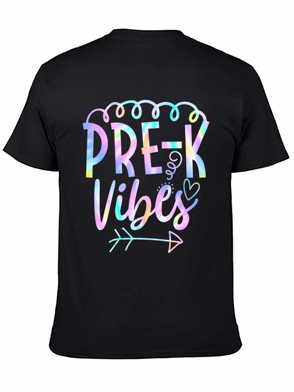 Pre-K Vibes Tie-Dye Graphic Tee