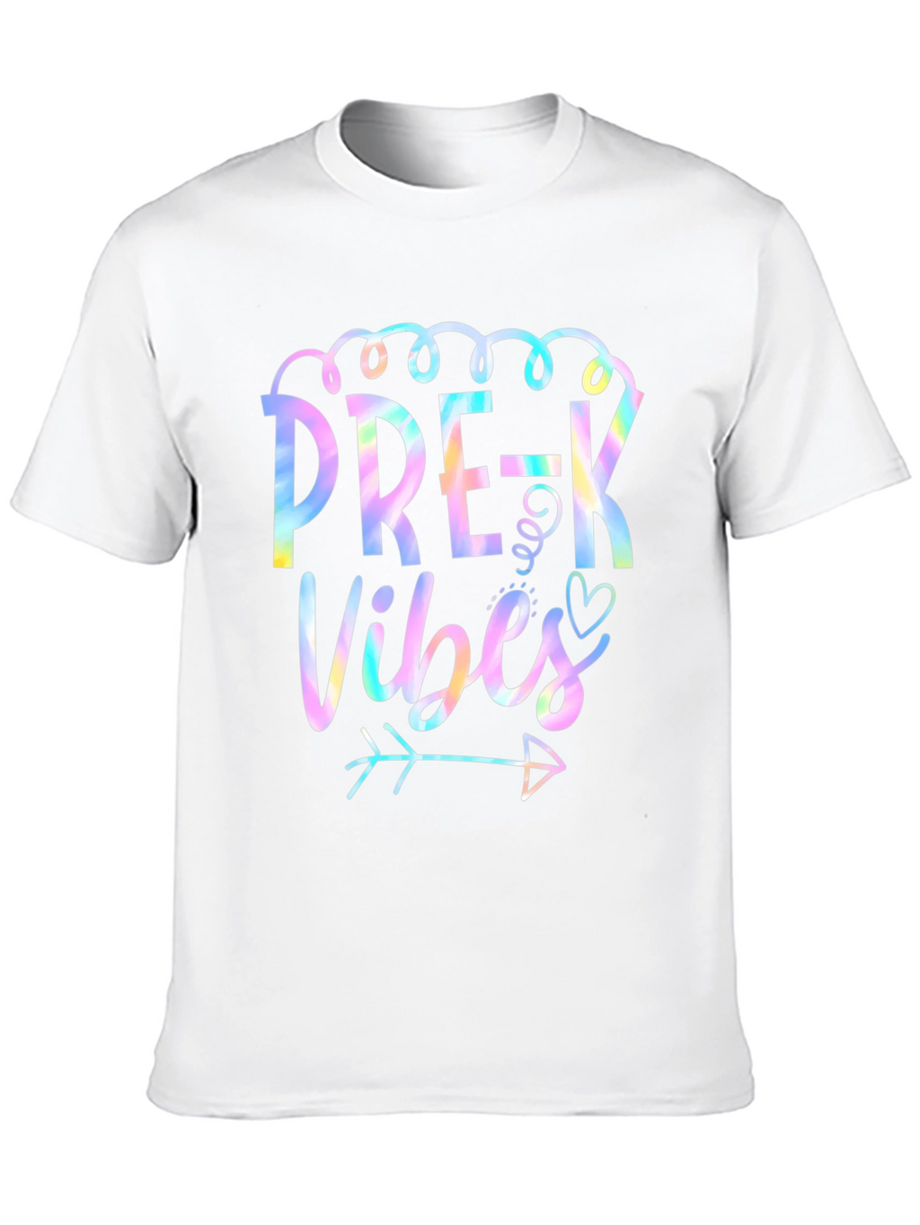 Pre-K Vibes Tie-Dye Graphic Tee