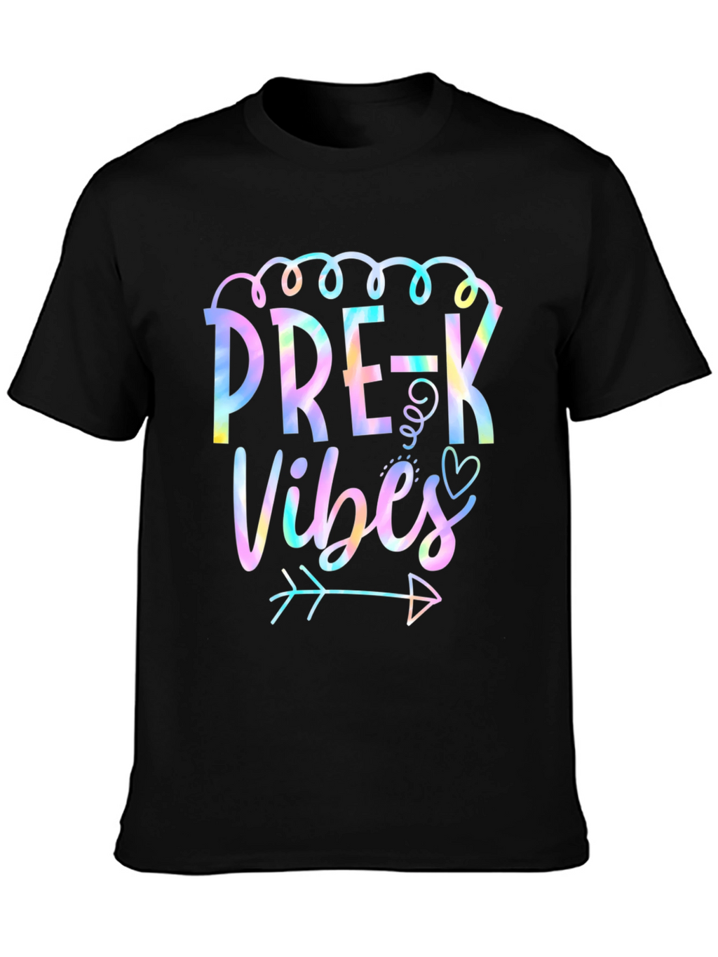 Pre-K Vibes Tie-Dye Graphic Tee