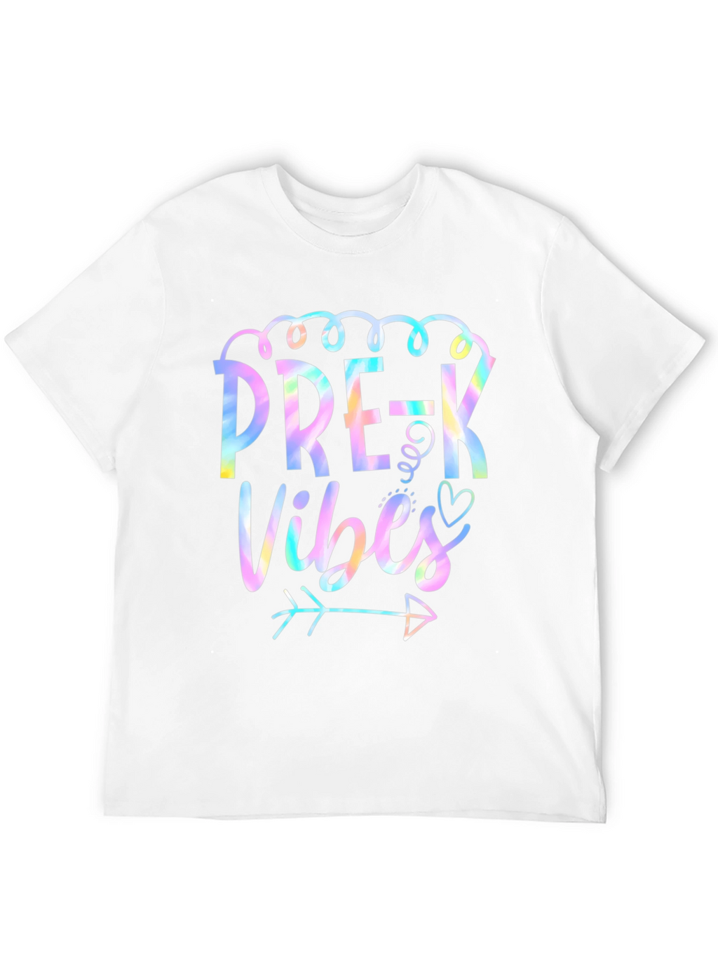 Pre-K Vibes Tie-Dye Graphic Tee
