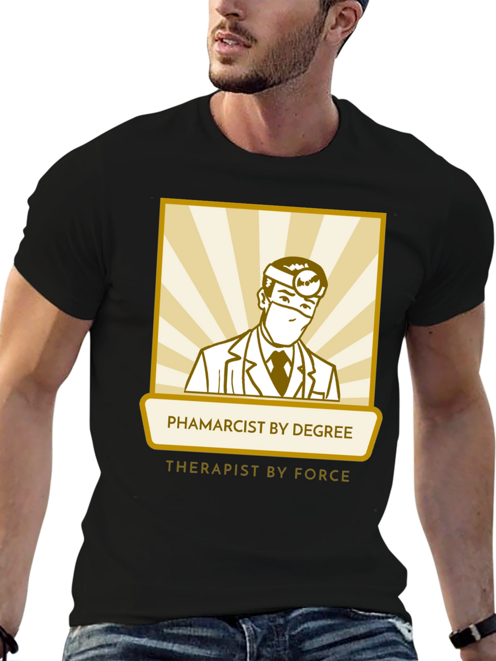 Pharmacist Therapist T-Shirt - Degree by Force