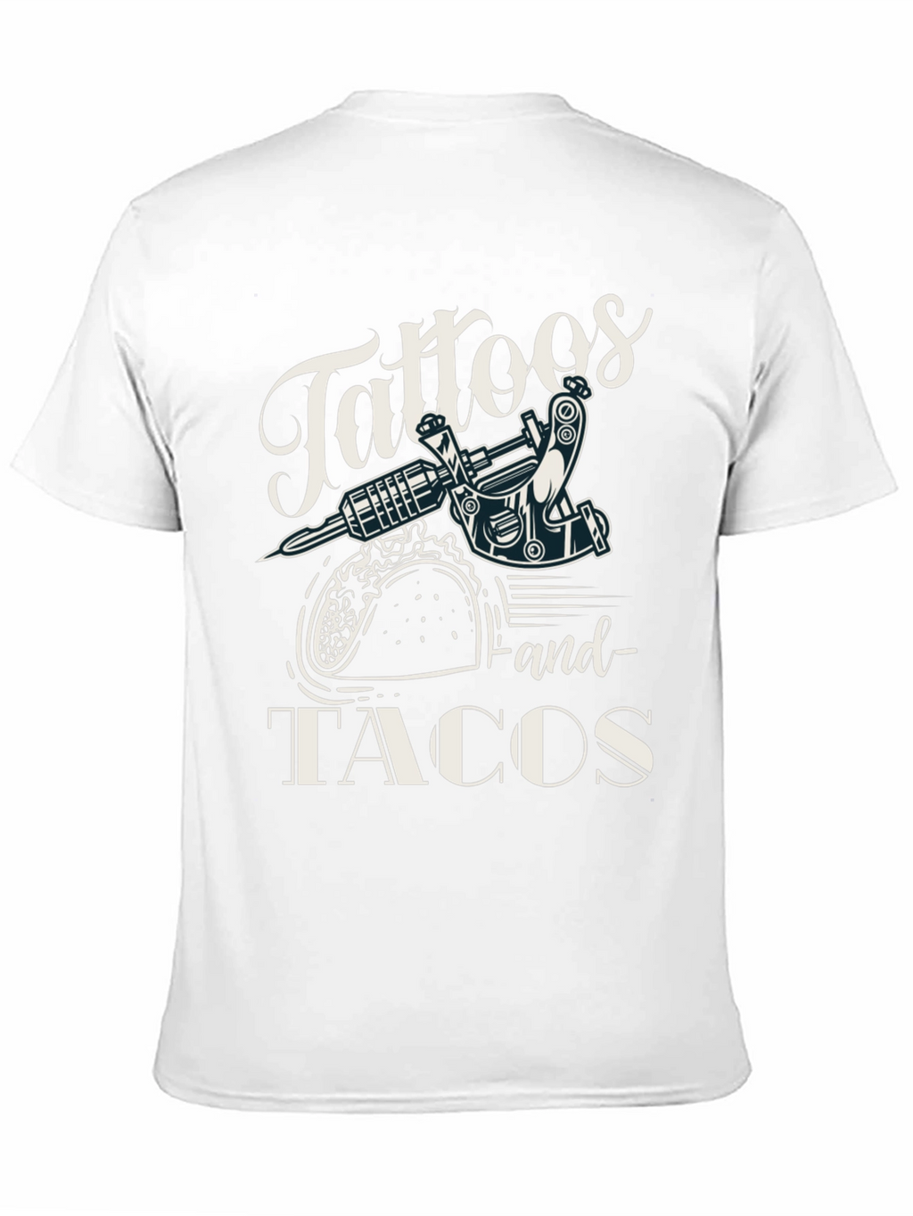 Tattoos & Tacos Black Graphic Tee