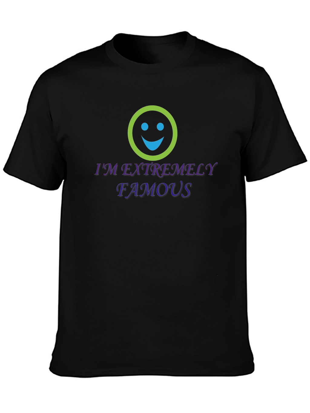 Extremely Famous Graphic Tee - Black