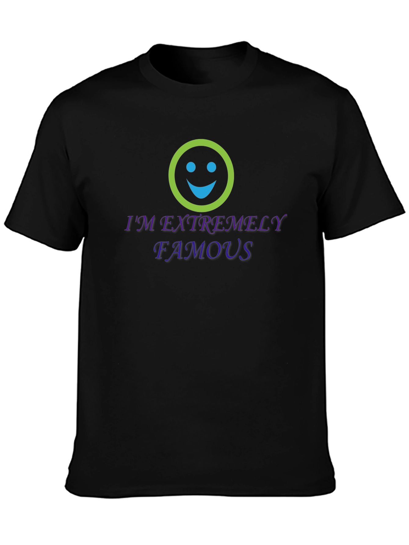 Extremely Famous Graphic Tee - Black