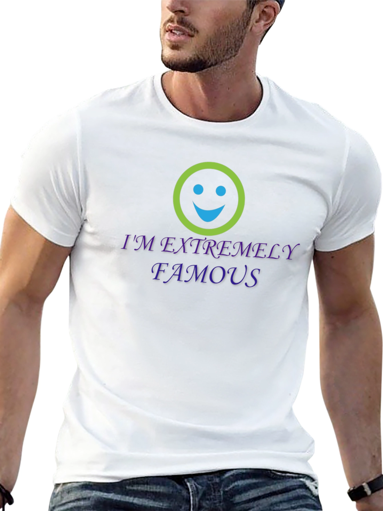 Extremely Famous Graphic Tee - Black