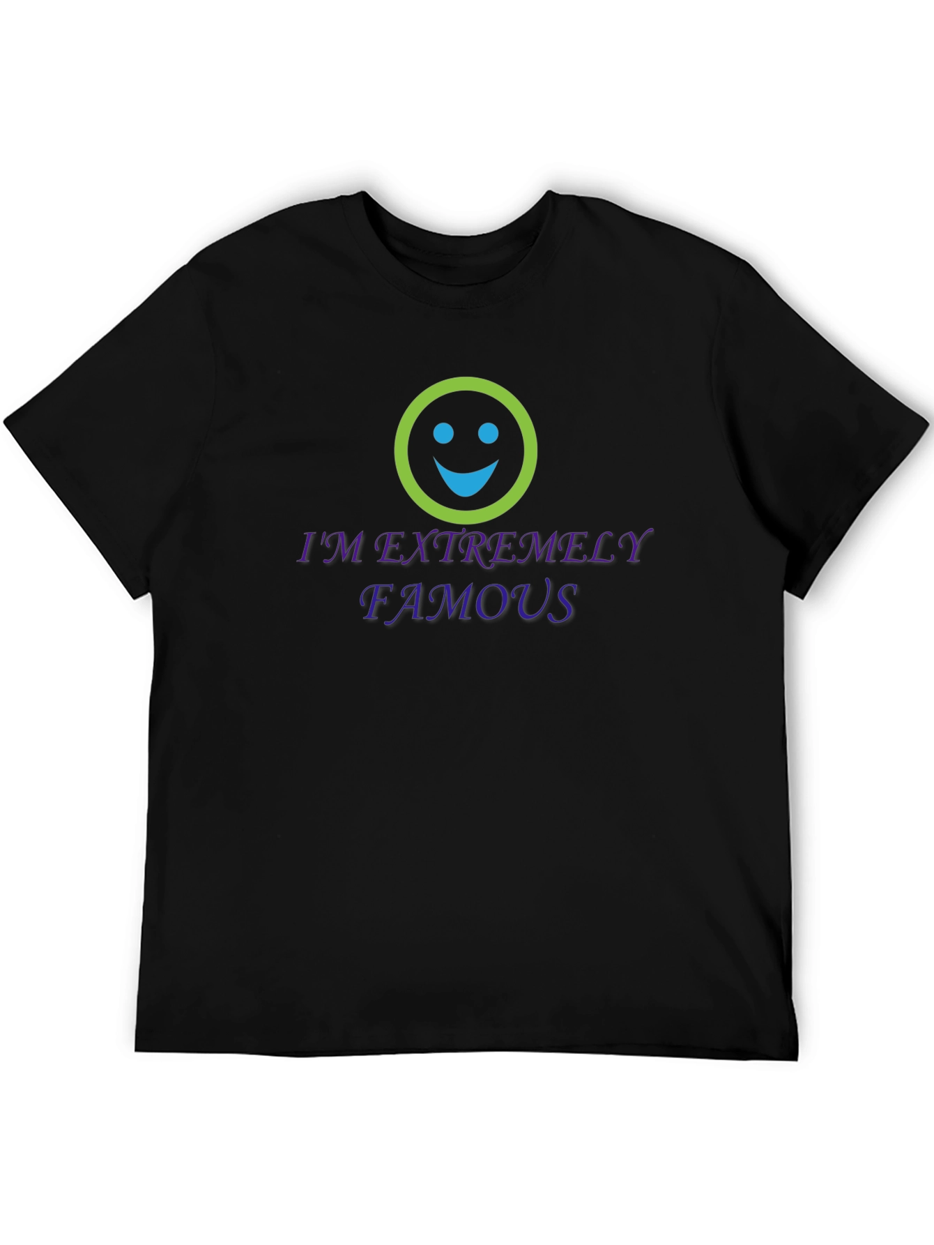 Extremely Famous Graphic Tee - Black