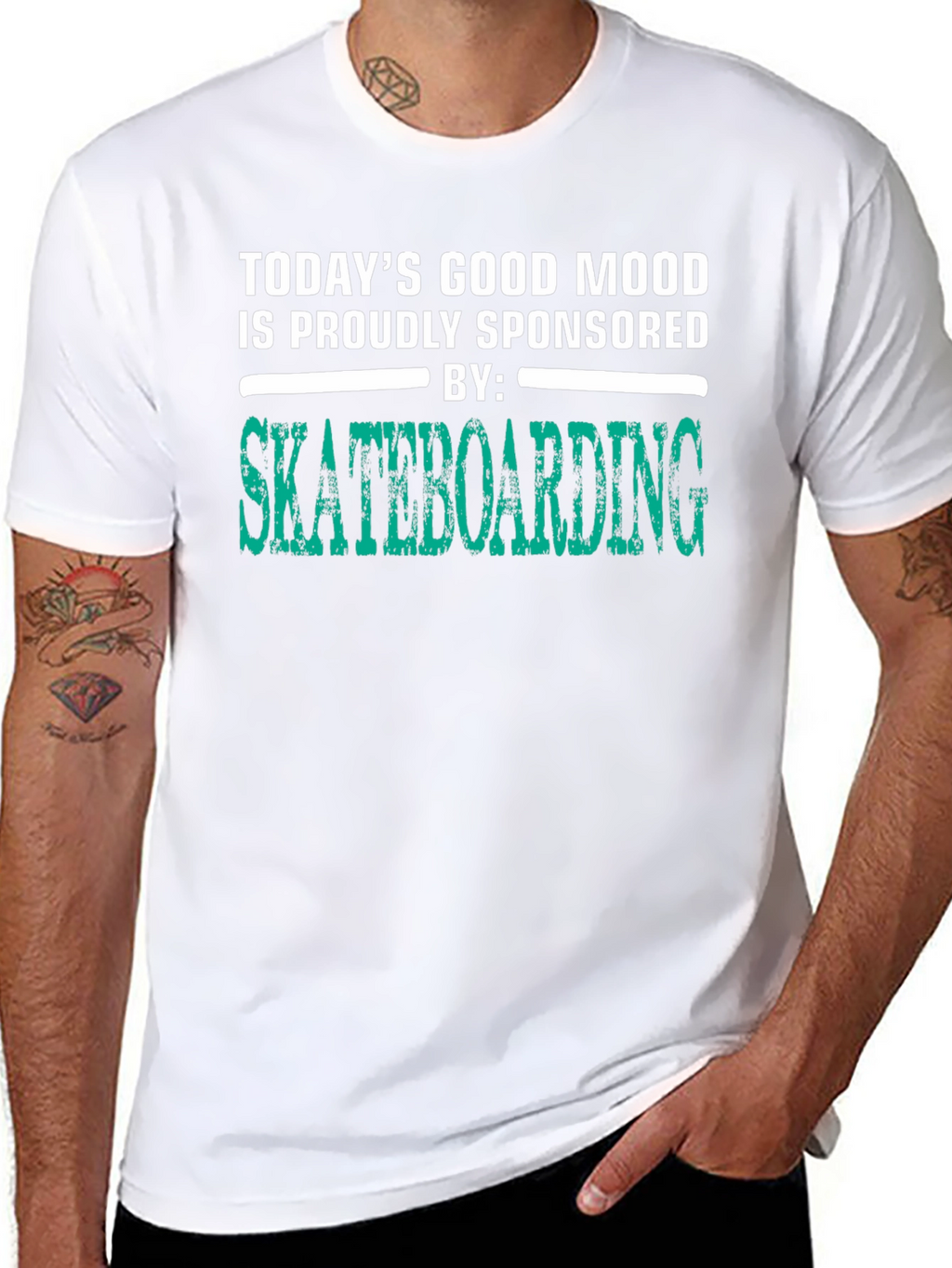 Skateboarding Mood T-Shirt