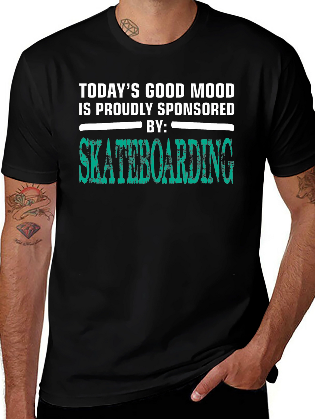 Skateboarding Mood T-Shirt