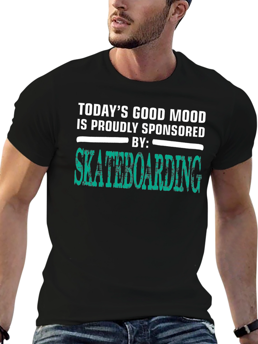Skateboarding Mood T-Shirt