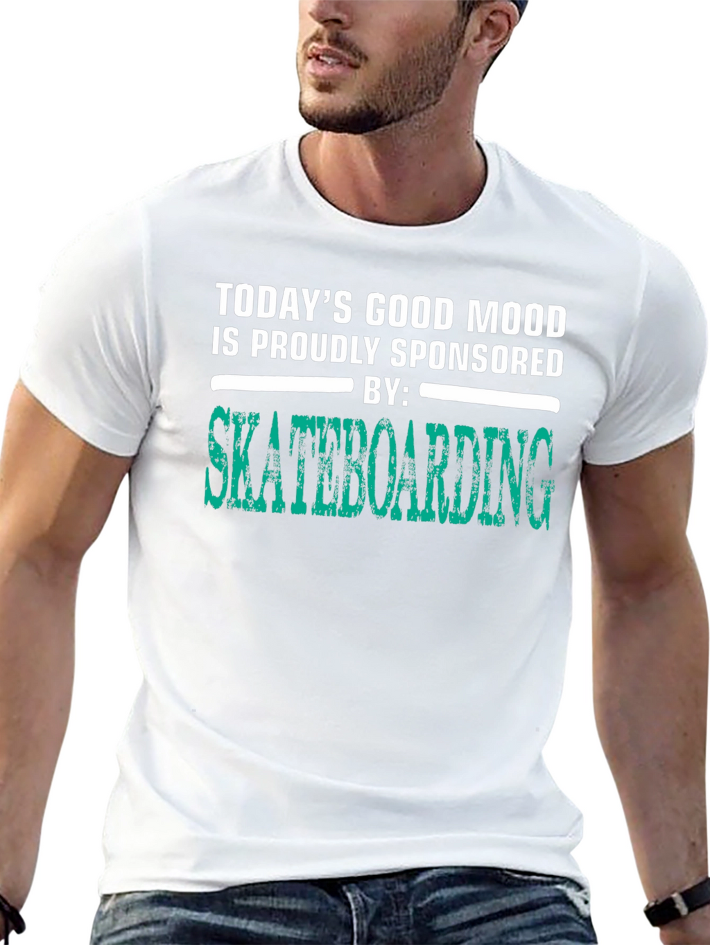 Skateboarding Mood T-Shirt