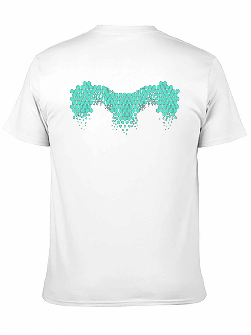 Honeycomb Pattern Tee - Modern Design