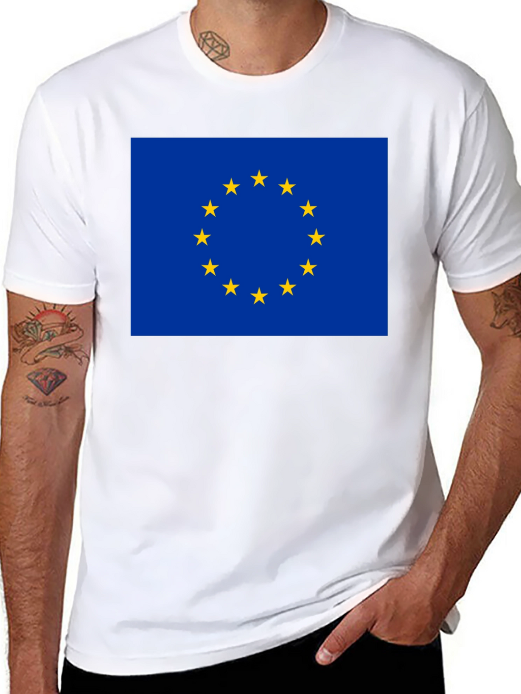 EU Flag T-Shirt - European Union Pride