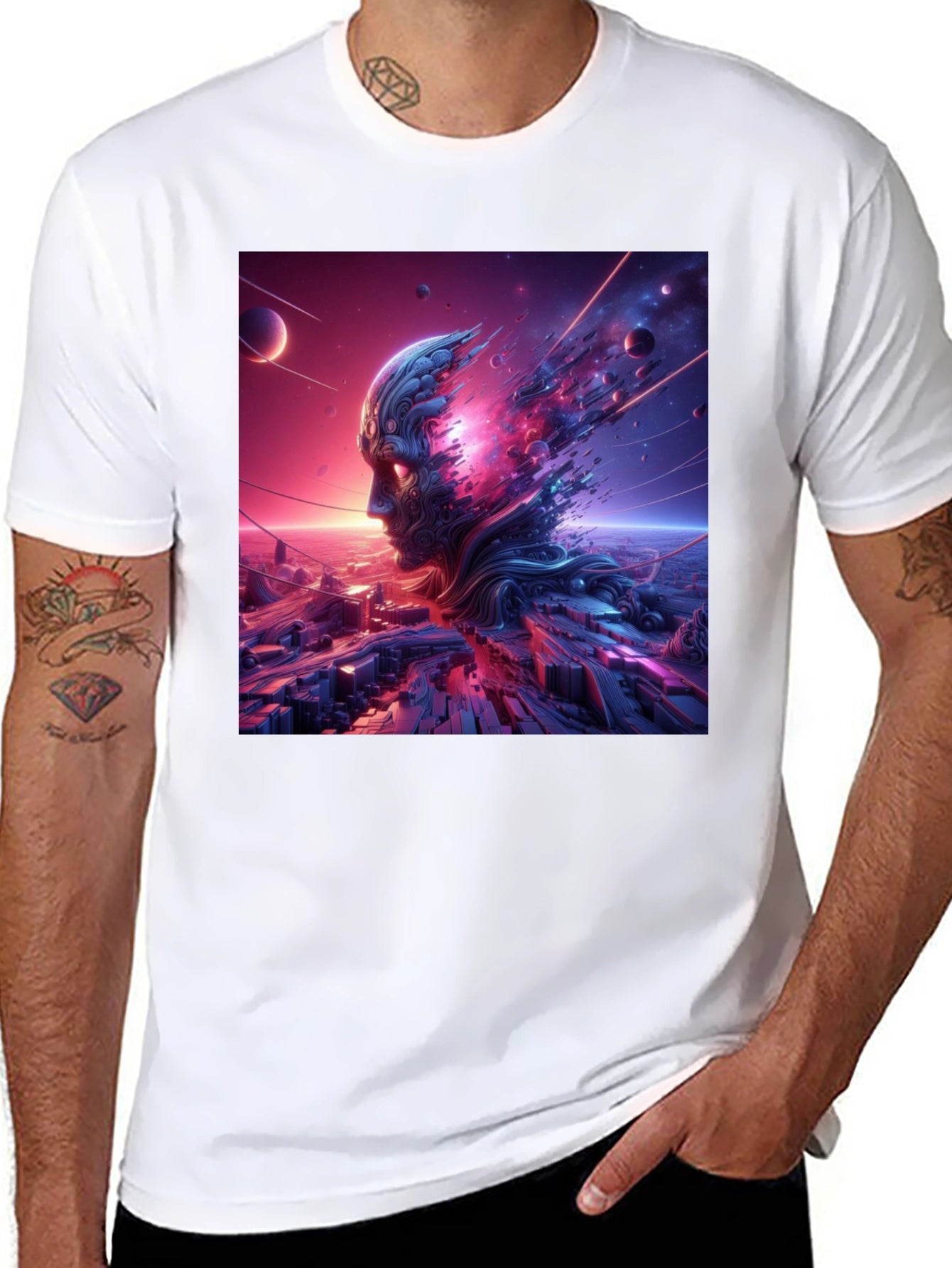 Cosmic Mind T-Shirt - Galactic Design