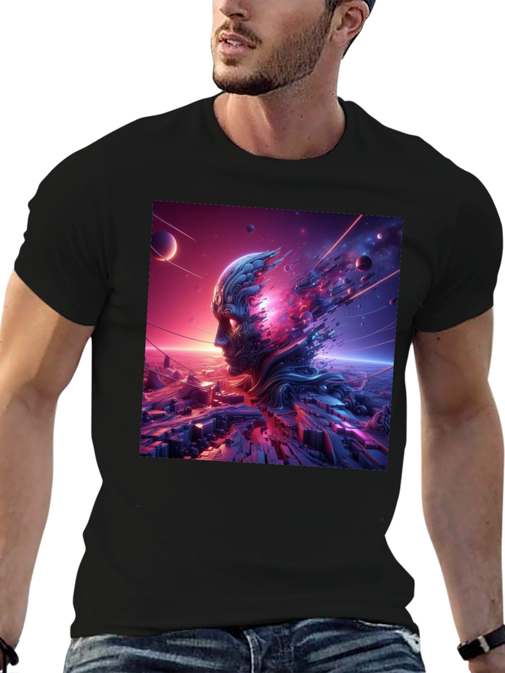 Cosmic Mind T-Shirt - Galactic Design