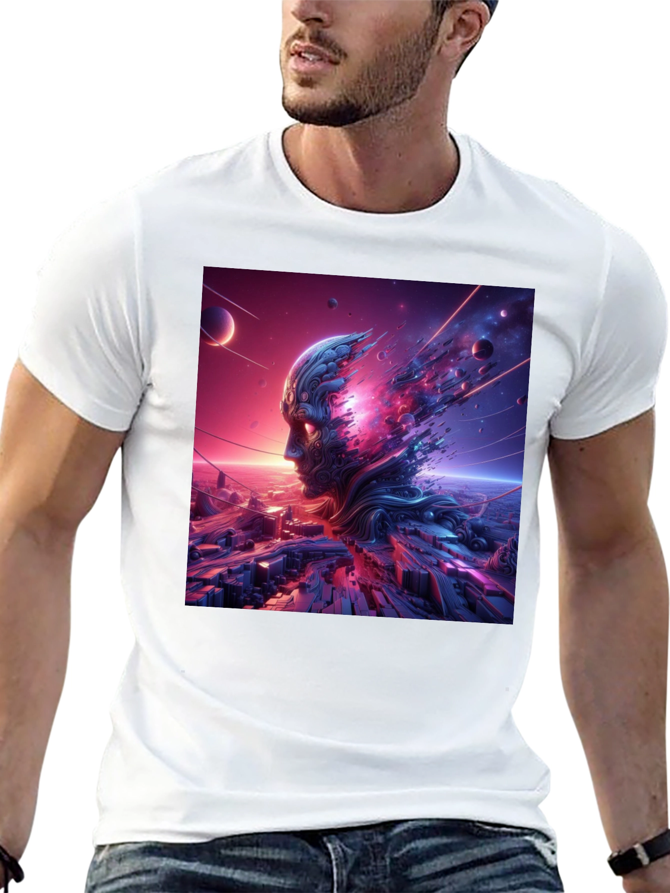 Cosmic Mind T-Shirt - Galactic Design