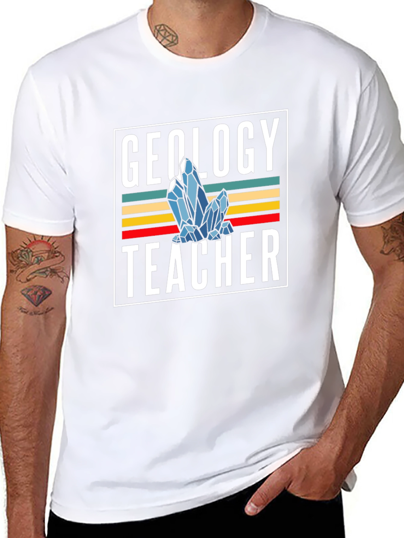 Geology Teacher Graphic T-Shirt