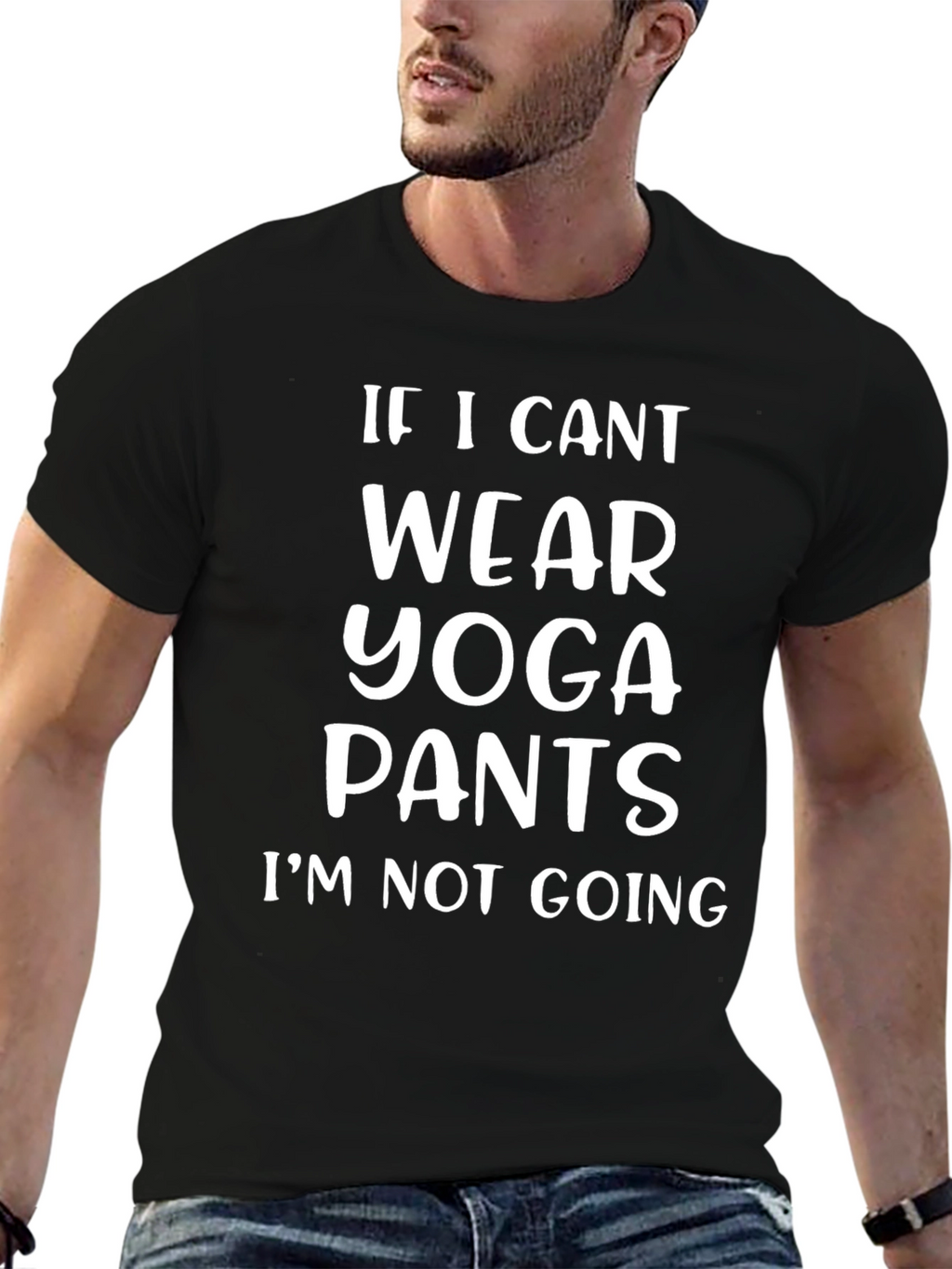 Yoga Pants T-Shirt Funny Statement Tee