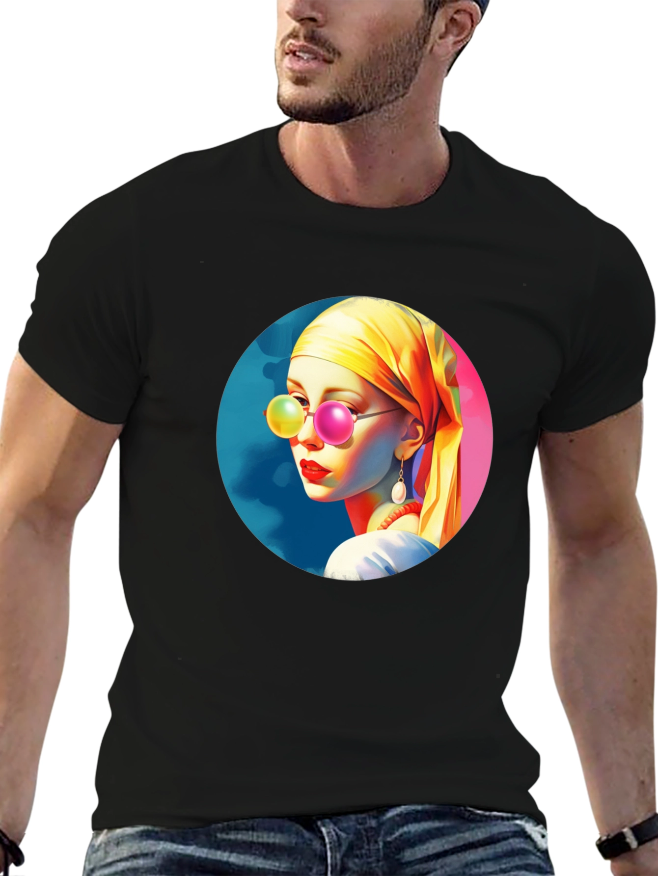 Woman with Glasses T-Shirt