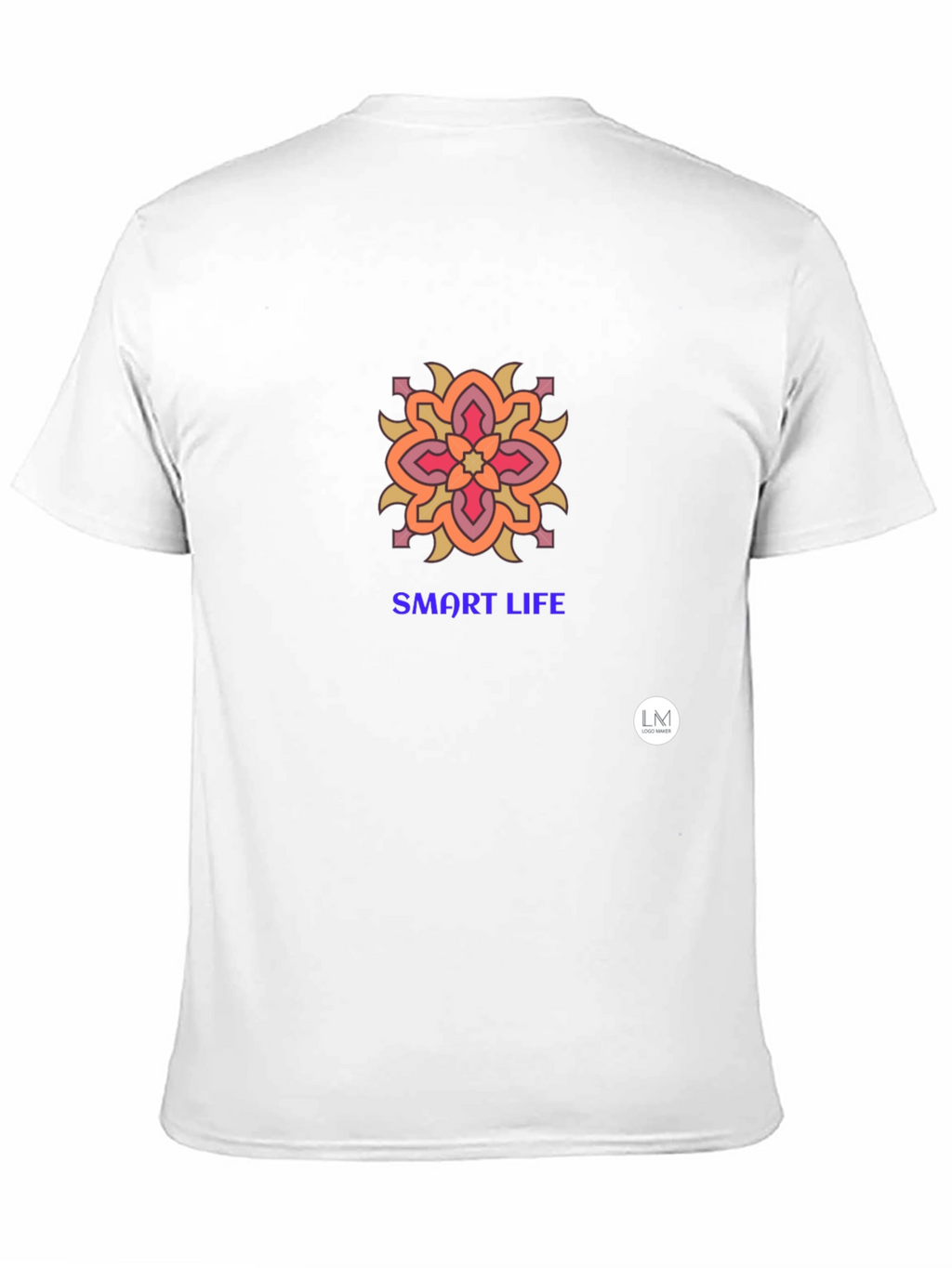 Smart Life Graphic Black T-Shirt