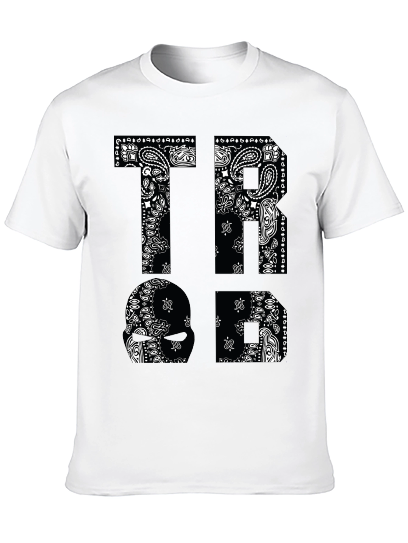 Bandana Print Graphic T-Shirt