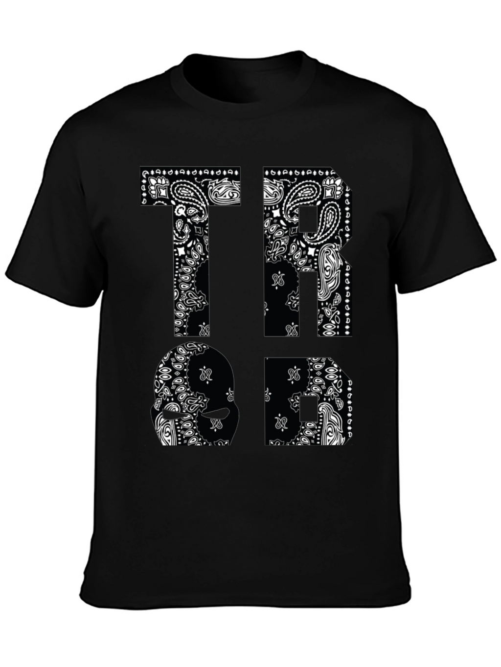 Bandana Print Graphic T-Shirt
