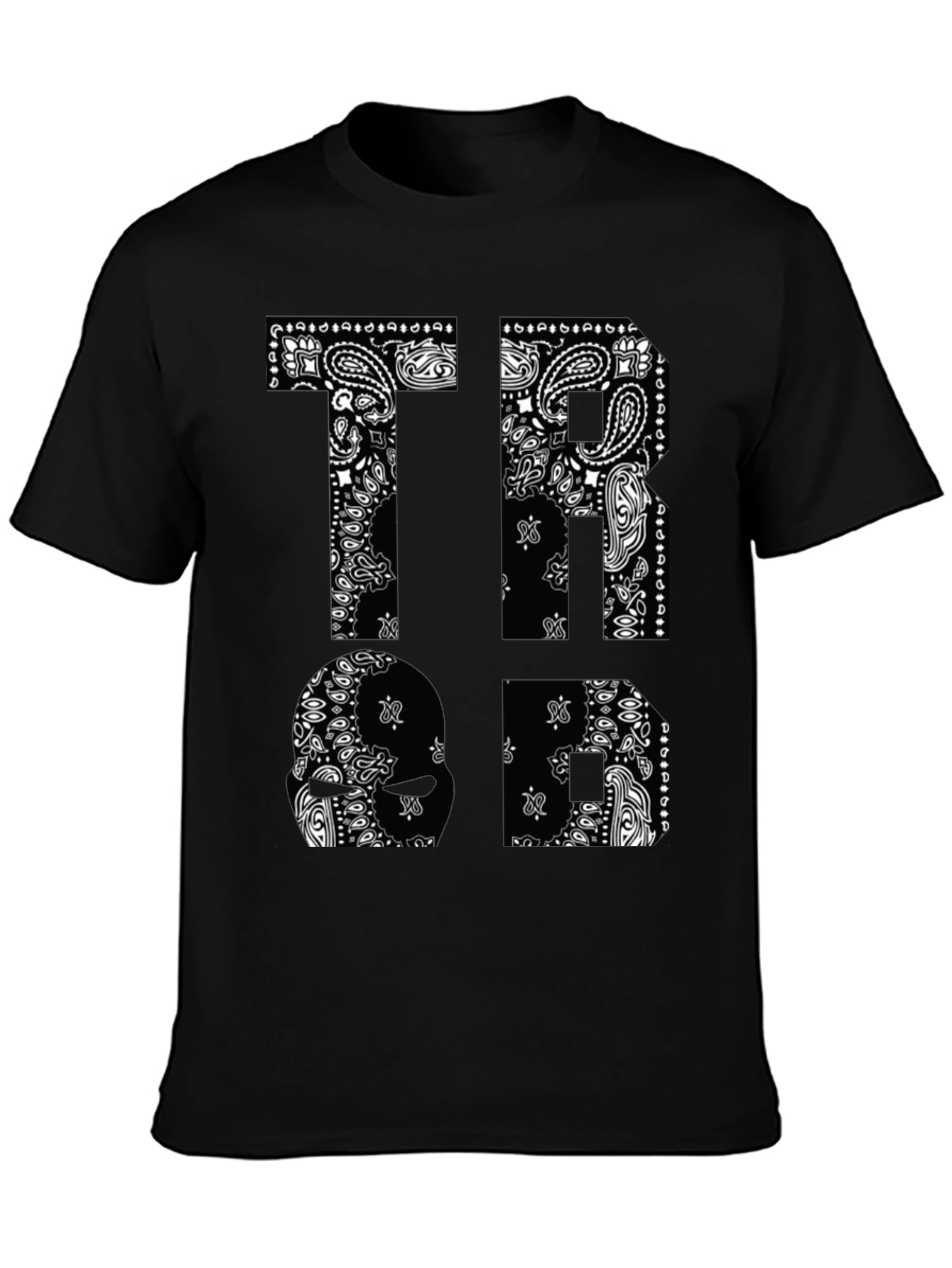 Bandana Print Graphic T-Shirt