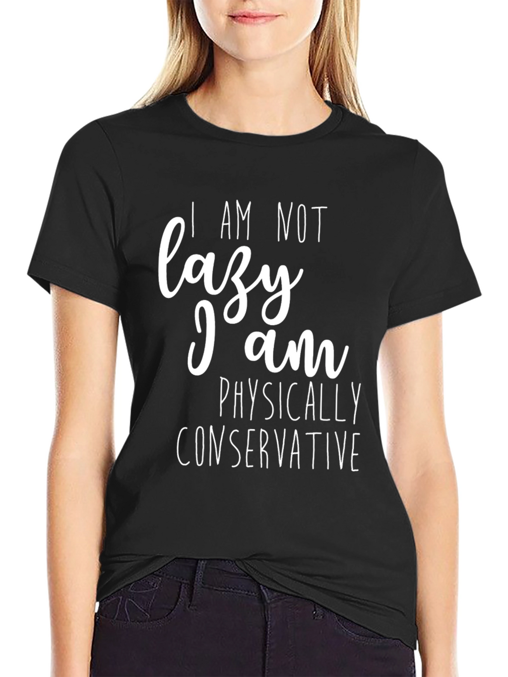 I Am Not Lazy T-Shirt - Funny Graphic Tee