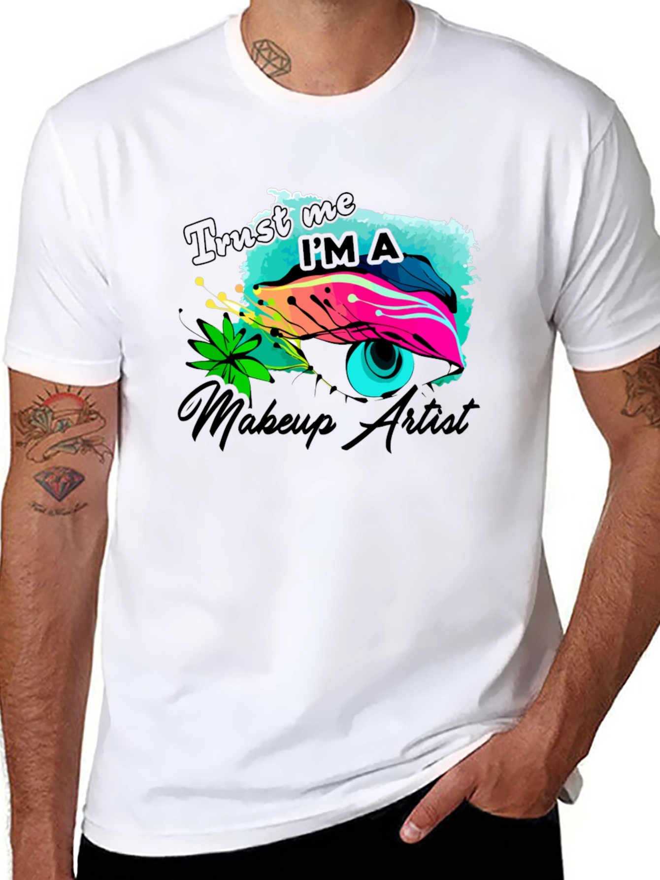 Makeup Artist Graphic Tee - Trust Me