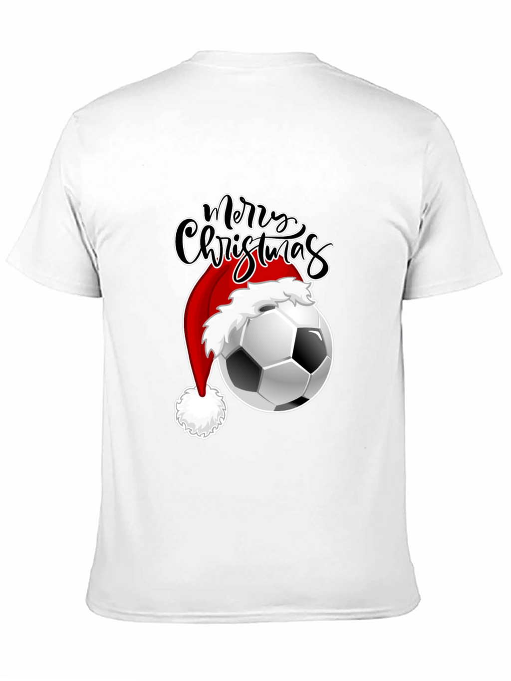 Festive Soccer Christmas T-Shirt