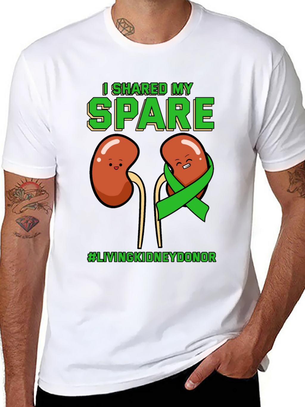 I Shared My Spare Kidney Donor T-Shirt