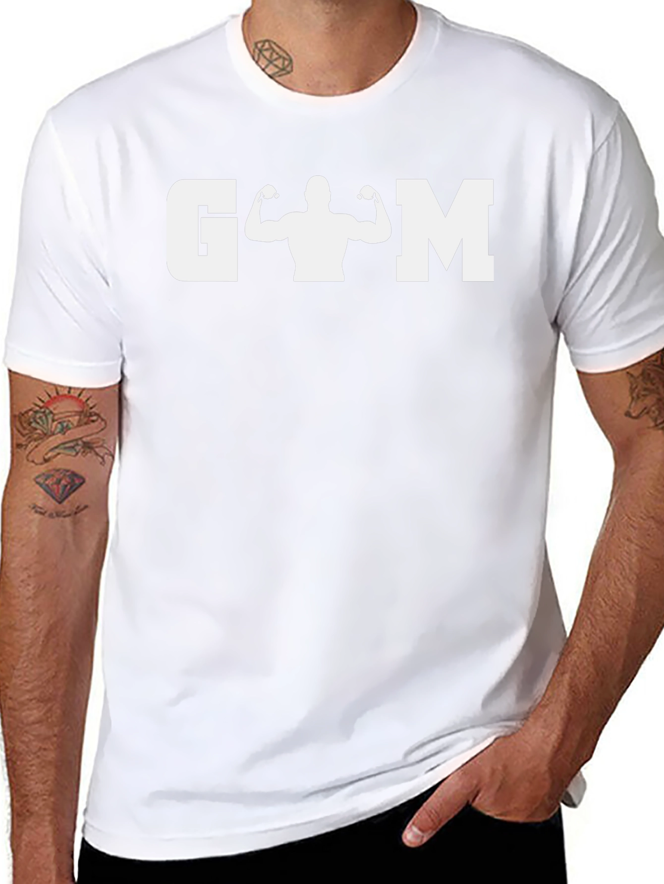 Gym Motivation T-Shirt - Bodybuilder Graphic Tee
