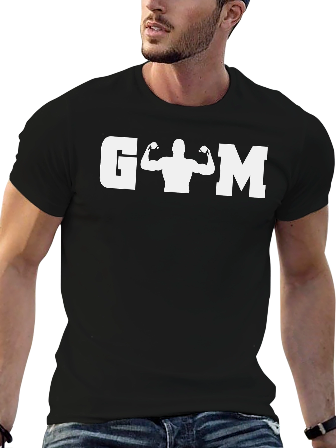 Gym Motivation T-Shirt - Bodybuilder Graphic Tee