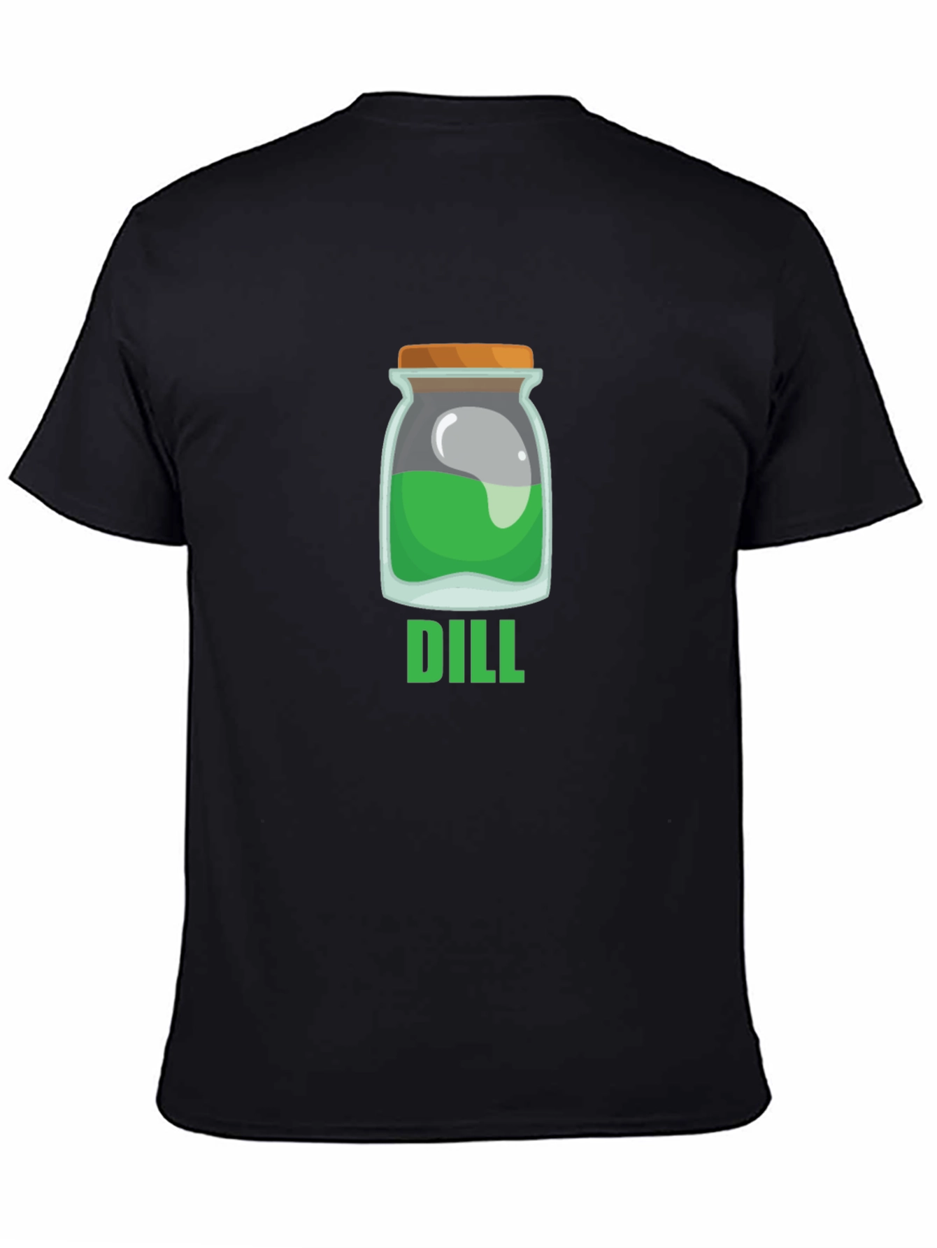 Dill Pickle Jar Graphic Tee - Funny Food Pun T-Shirt
