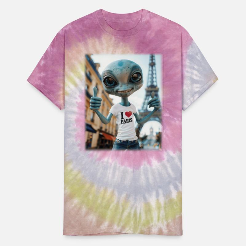 A Alien in Paris. I love Paris