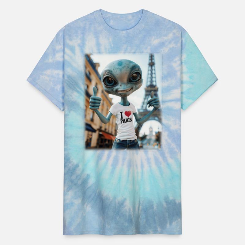 A Alien in Paris. I love Paris