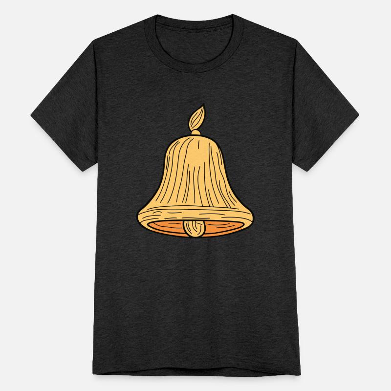 a Christmas golden bell