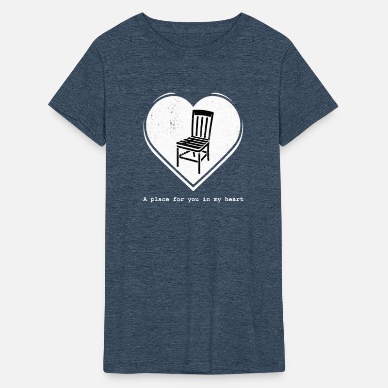 A place for you in my heart. White