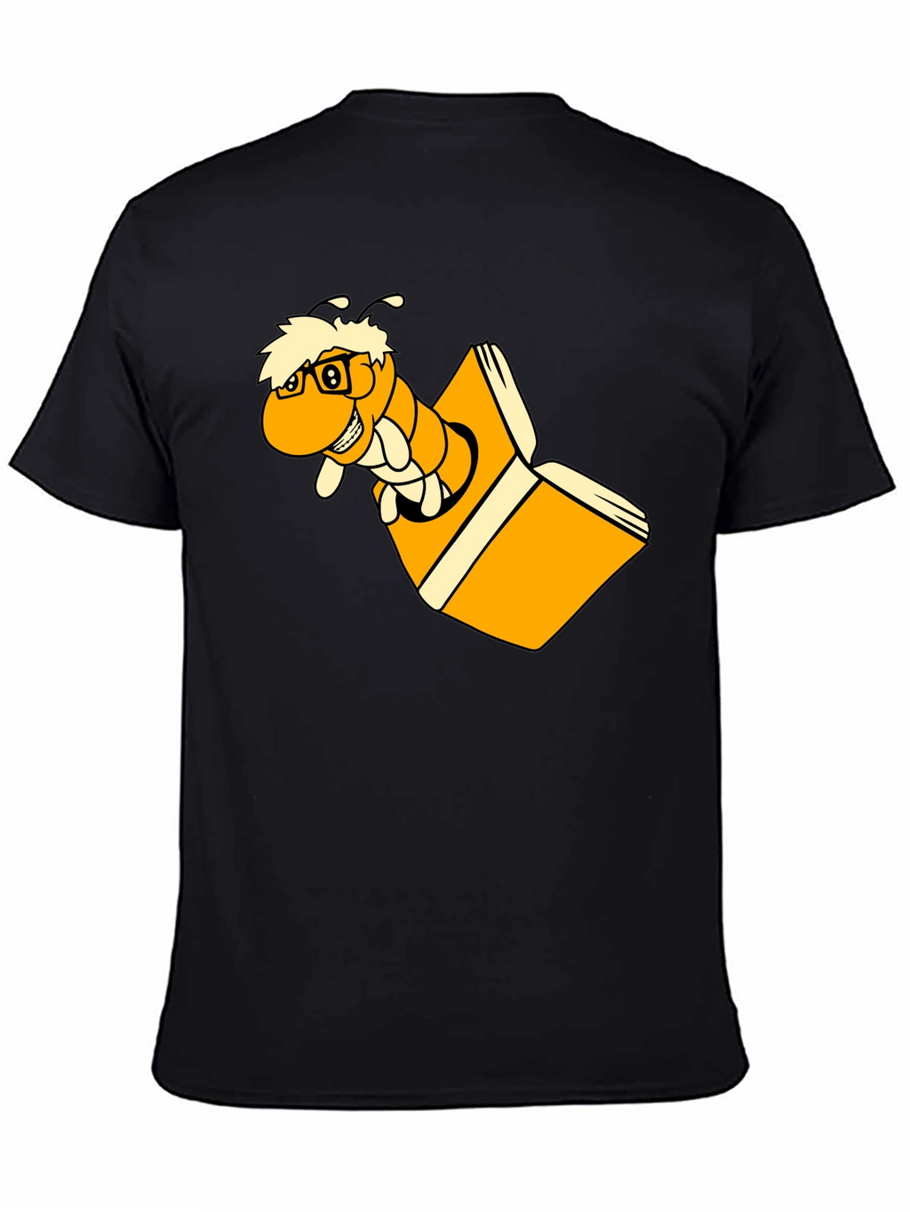 Bookworm T-Shirt - Reading Worm Graphic Tee
