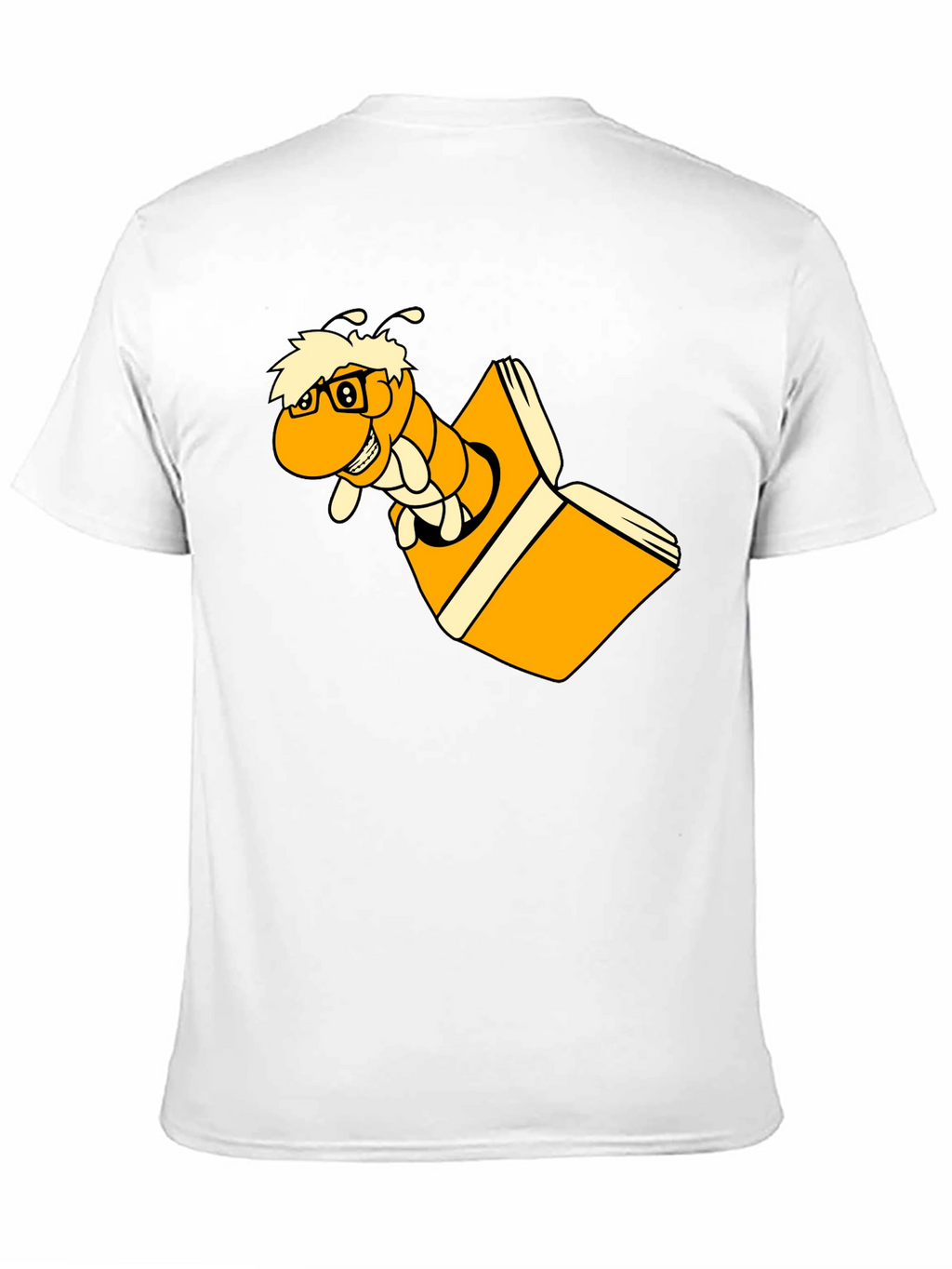 Bookworm T-Shirt - Reading Worm Graphic Tee