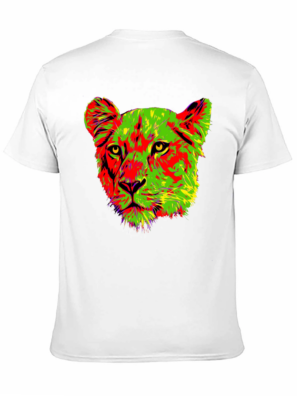Vibrant Lioness Graphic Tee - Bold & Stylish