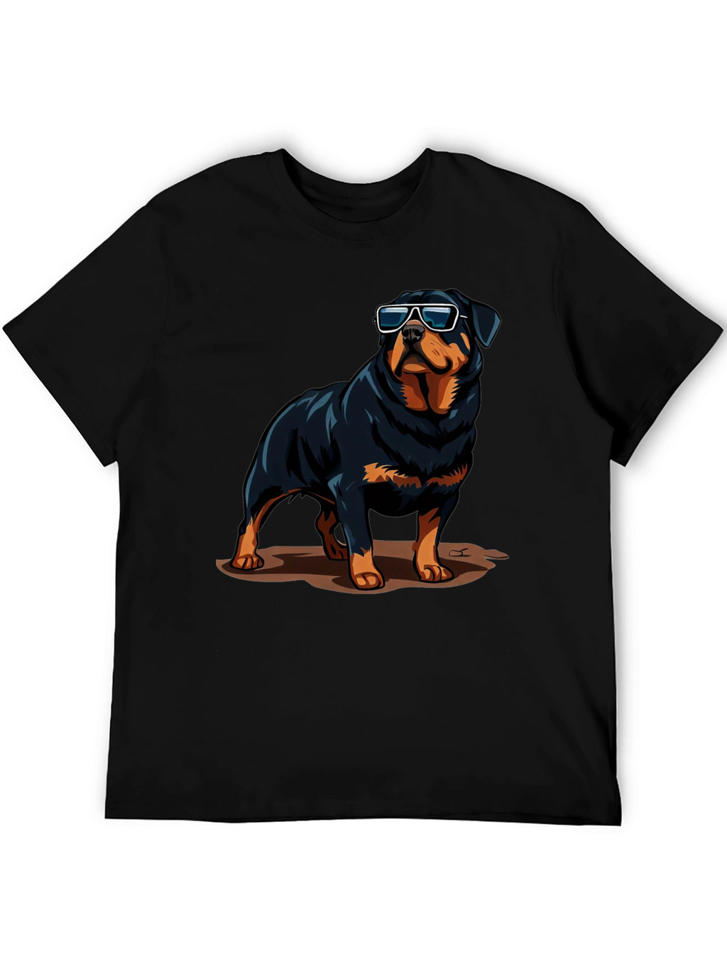 Cool Rottweiler Graphic Tee - Stylish Dog Lover Shirt