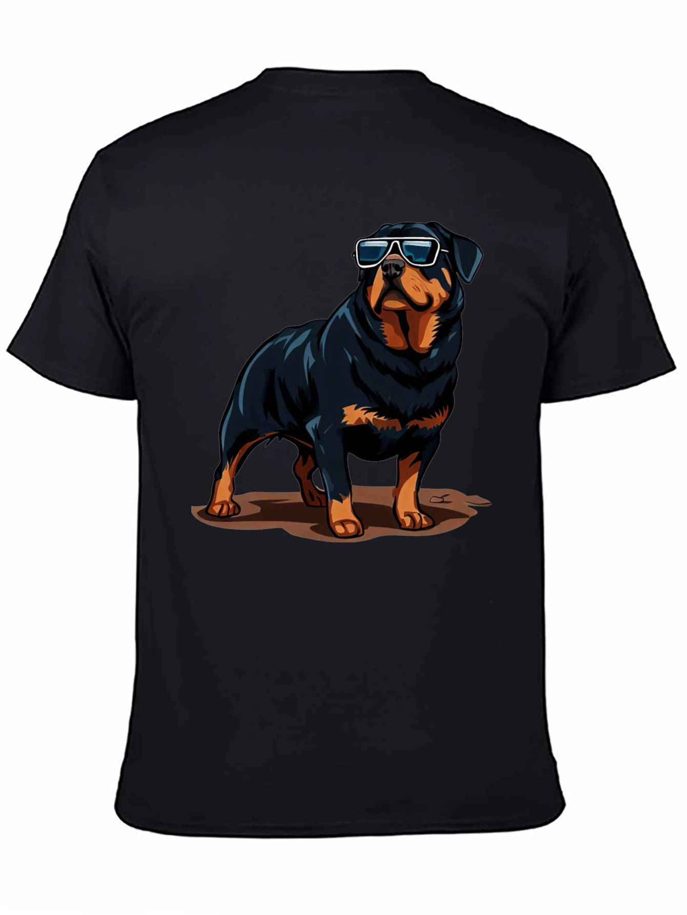 Cool Rottweiler Graphic Tee - Stylish Dog Lover Shirt